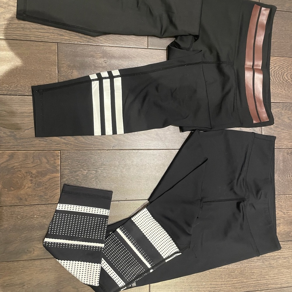 Two pairs of Lilybod leggings in size XS